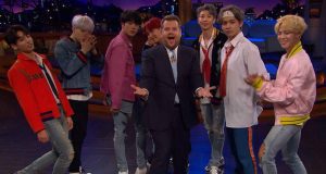 BTS no The Late, Late Show